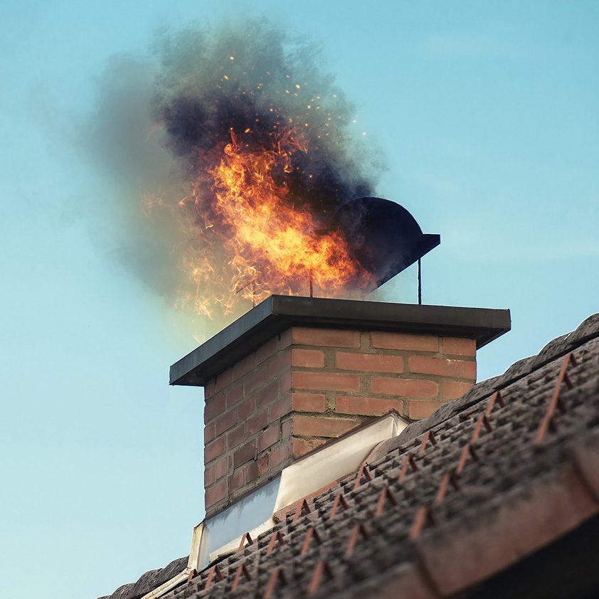 chimney fire